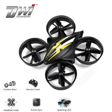 DWI 2.4G Plastic Remote Control Quadcopter Mini Camera Toy Drone With Headless